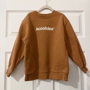 Zara Warm Brown Sweatshirt